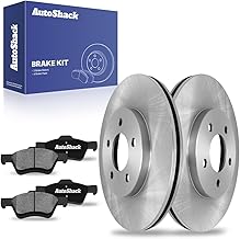 AutoShack Front Brake Rotors Ceramic Brake Pads | Replacement for 2005-2010 Ford Escape 2005-2010 Mercury Mariner 2005 2006 2008-2011 Mazda Tribute 2.3L 2.5L 3.0L V6 4WD FWD | 6-PC Brake Kit