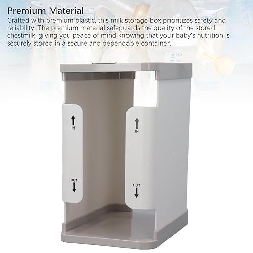 Miniatura 3 de Caja de almacenamiento para congelador de leche, contenedor de almacenamiento de leche extraíble para congelador, congelador de leche de gran