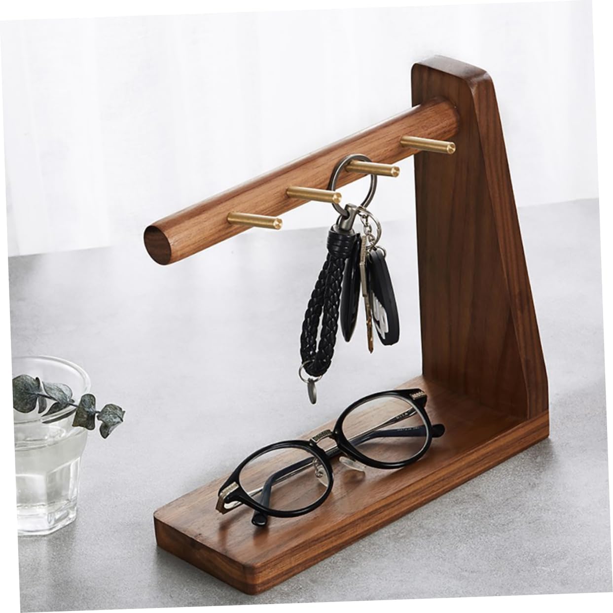 Stable Key Hanger for Home Key Rack Keychain Retro Storage Rack Mail Holder for Wall