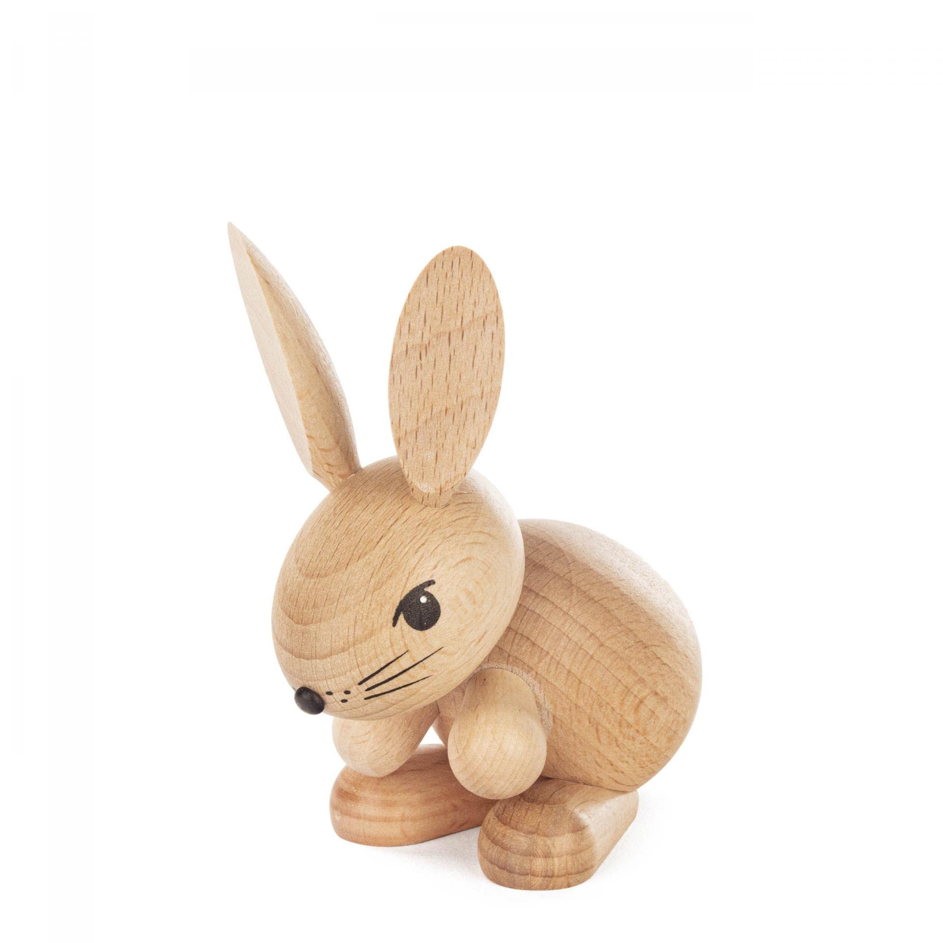 Lapin de Pâques Hermione clair 11 cm : figurine et objet déco de printemps