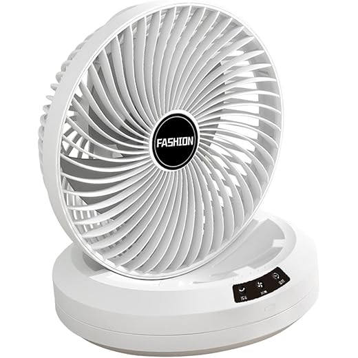 UJEAVETTE Desk Fan Silent Remote Control Wall Hanging Fan fo