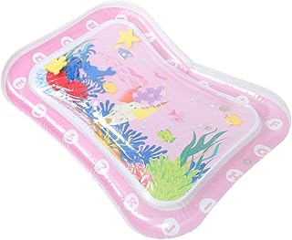 Beatifufu Almofada De Água Inflável Para Bebês Tapete De Água De Brinquedo Inflável Para Bebês Brinquedos Oceânicos Almofada Inflável Para Brincar De Bebê Tapete De Brincar Inflável
