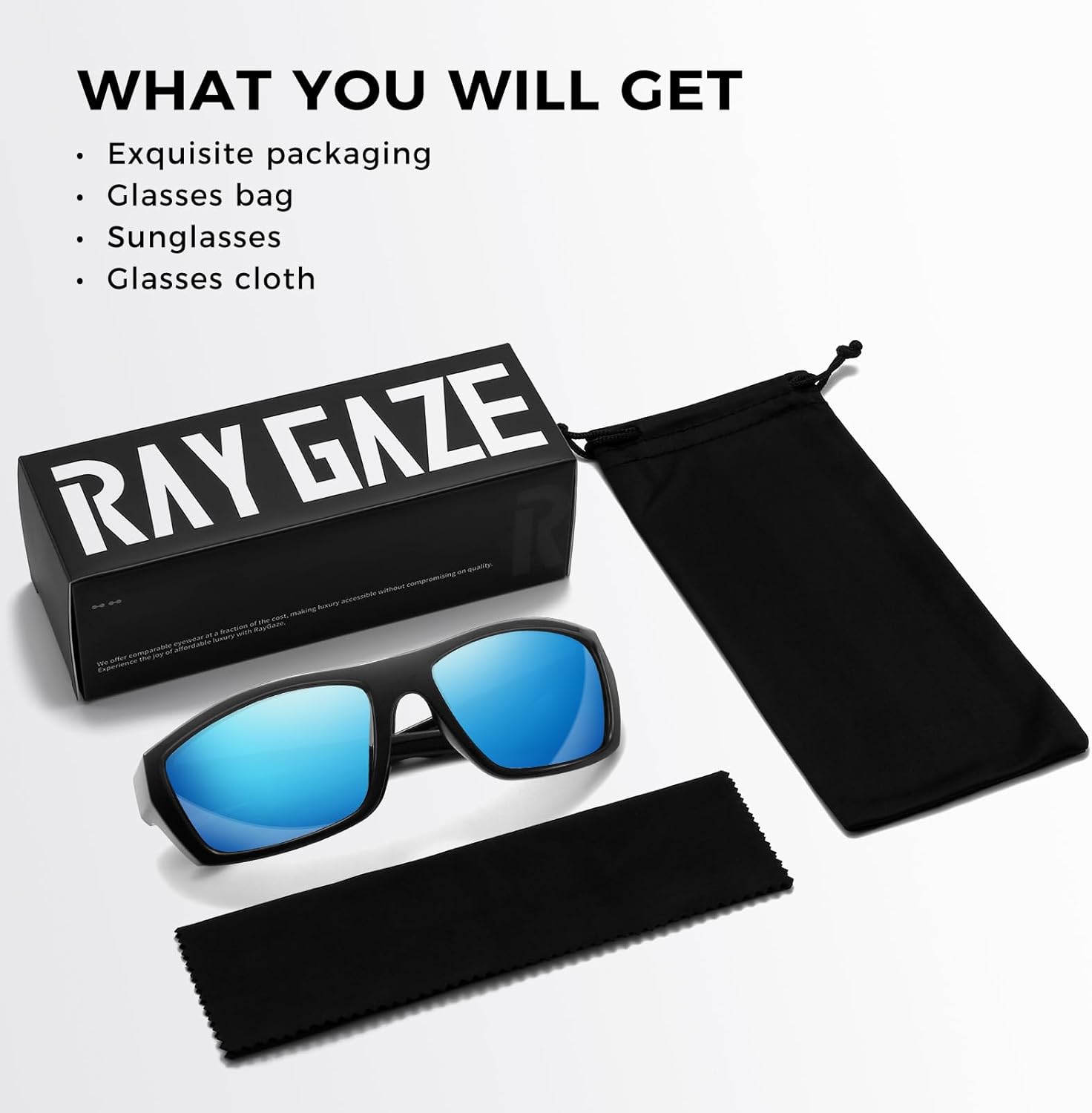 Polarized Sports Sunglasses for Men and Women, Wraparound Unbreakable Frame for Driving, Fishing, Cycling, Running - Image 6