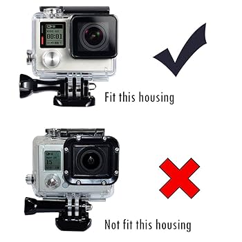 GoPro - 中古 GoPro HERO4 silver 本体+ケース Amazon.com : Suptig BacPac Backdoor Compatible for GoPro