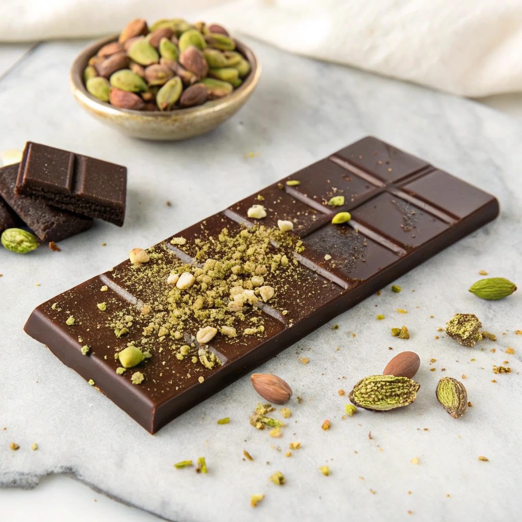 Amazon.com : Dubai Chocolate - Milk Chocolate With Pistachio, 93
