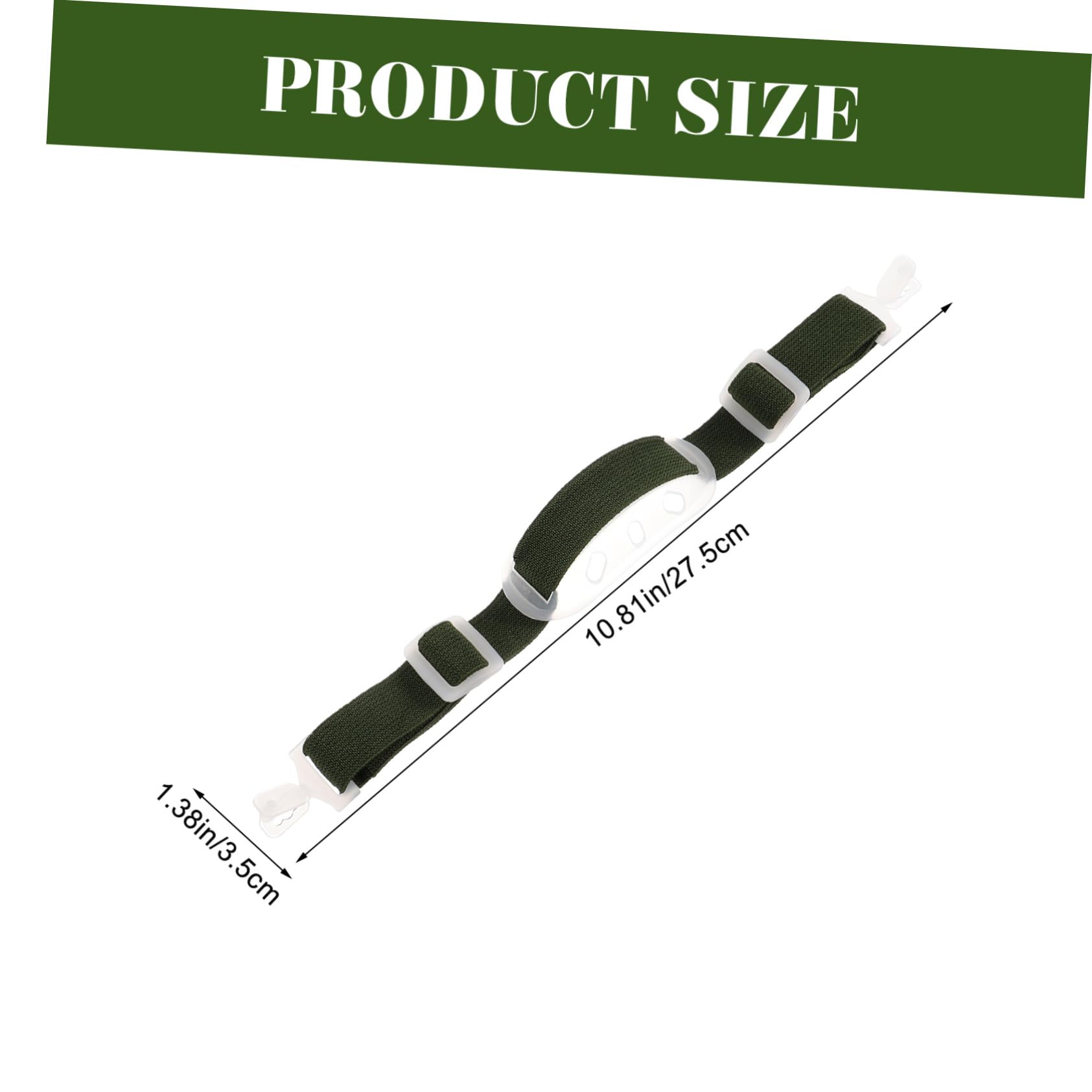 PartyKindom Rugby Chin Strap Helmet Chin Guard Sweatband Comfortable and Easy to Install for All Types of Helmets