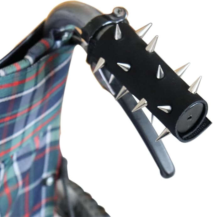 1 Pair Wheelchair Handle Spikes AntiGrab Wheelchair Handle Covers Spike for