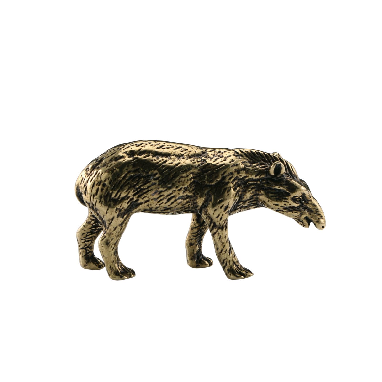 Guirlande en cuivre de style antique : objet de décoration bureau laiton animaux