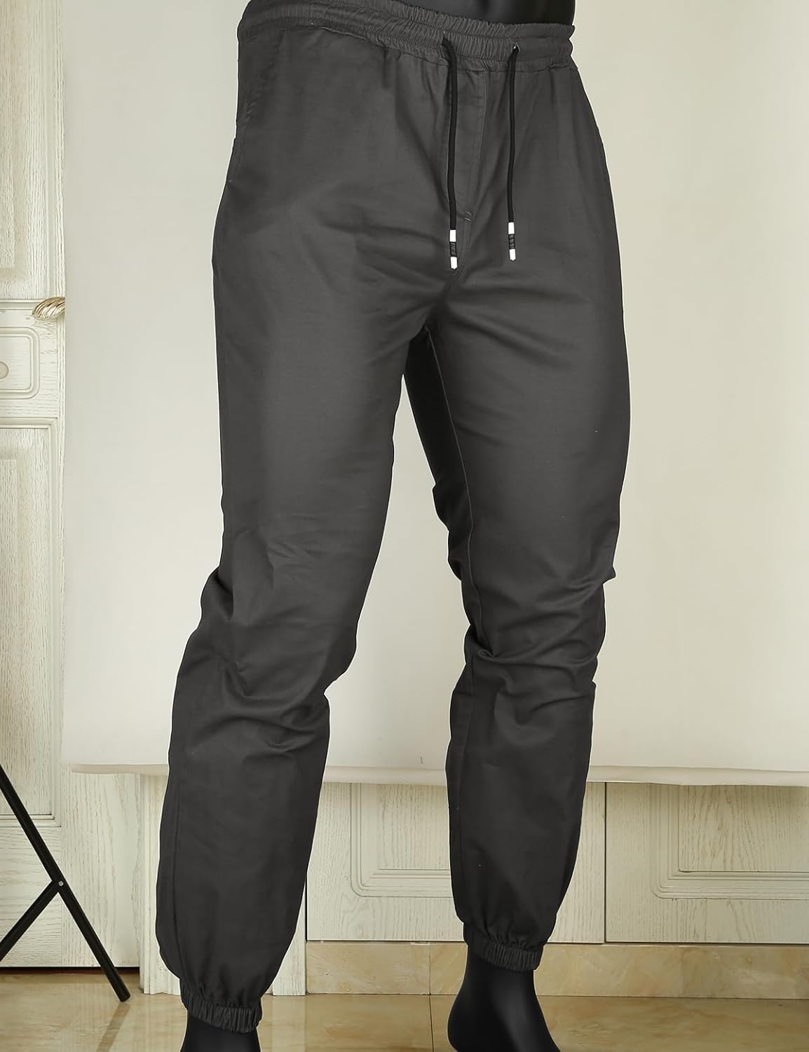 Men Joggers Chino Cargo Pants Hiking Outdoor Recreation Pants Twill Fitness Track Jogging Pants Golf Cotton Pants - Image 3