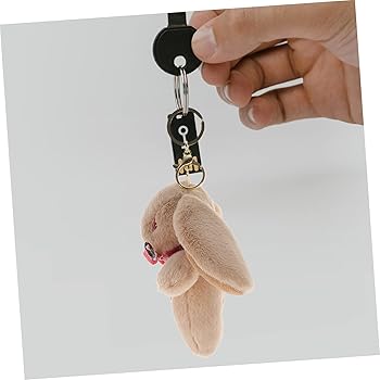 Amazon.co.jp: [WHAMVOX] ぬいぐるみウサギのキーチェーン