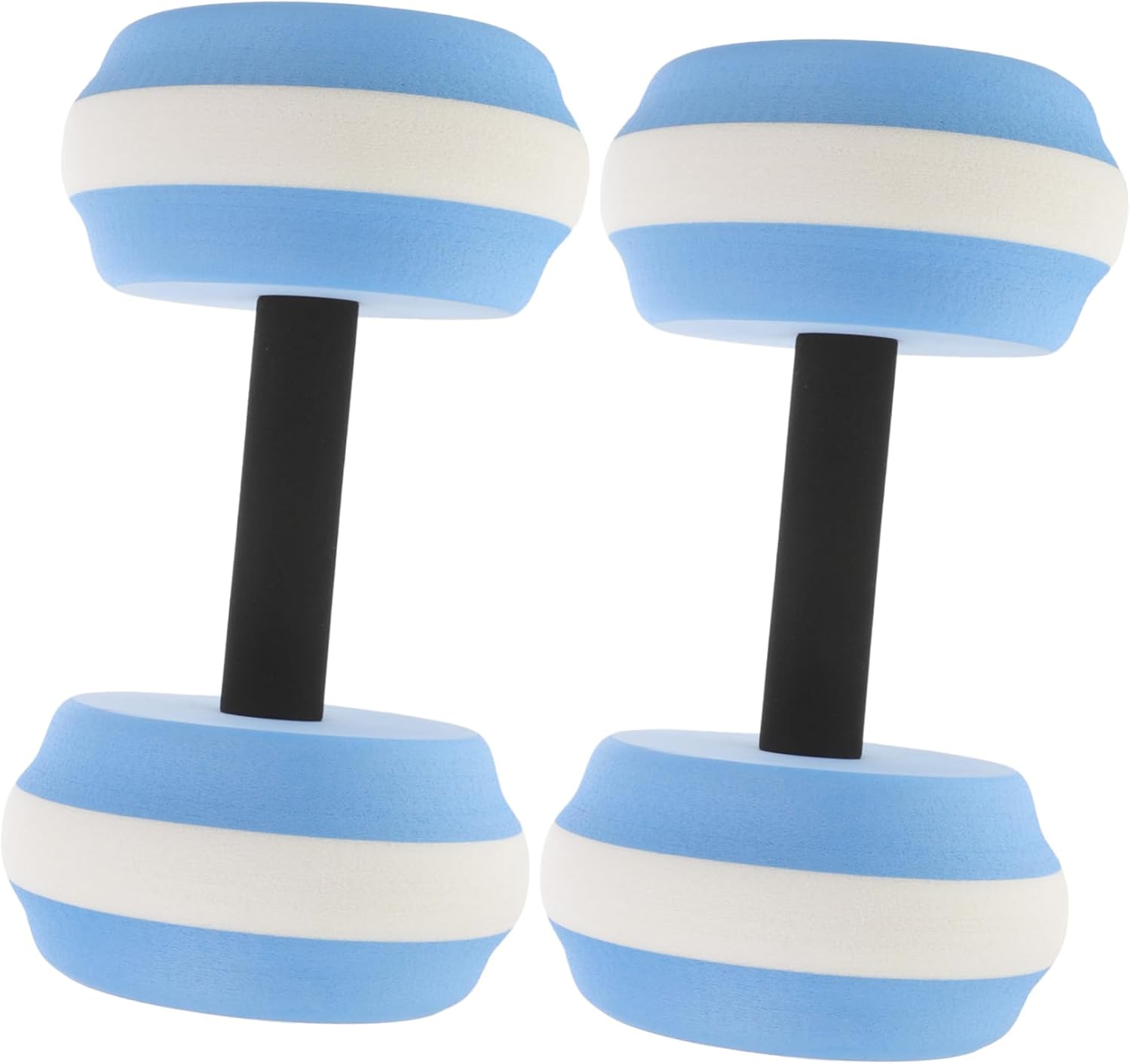 1Pair Water Dumbbells for Swimming Floating Weights for Water Exercise Portable Pool Dumbbells for Aquatic Fitness and Aerobics Weights for Balance