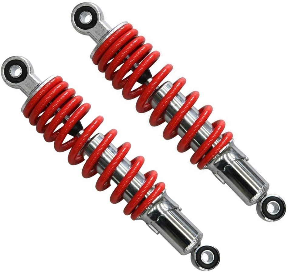 2PCS 290mm 11.4'' Rear Shock Absorber Suspension Sensa-Trac Load for Quad ATV Go Kart Buggy