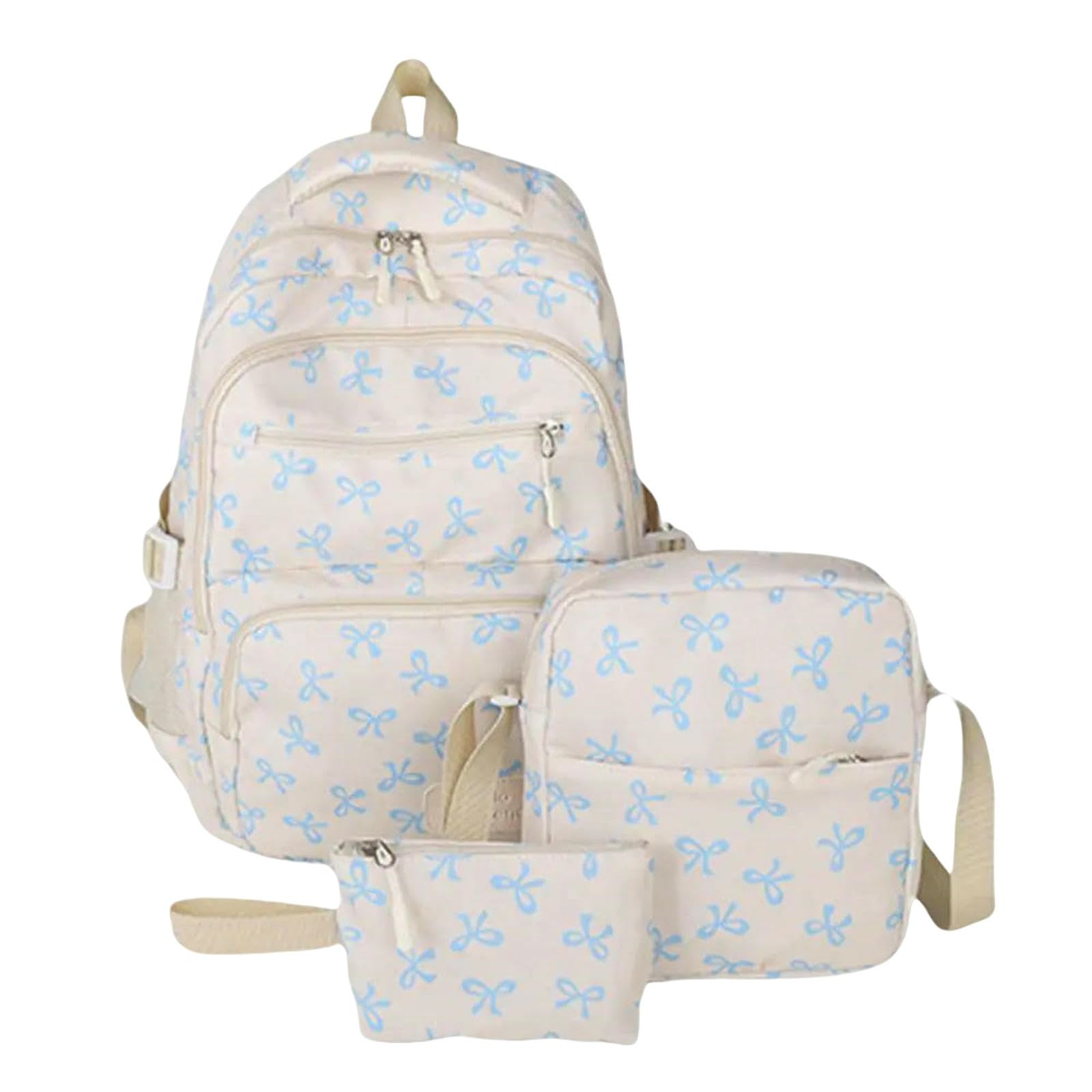 Rucksack 3 Set Mit Großer Kapazität, Schultasche, Verstellbarer Riemen, College-tasche, Reiserucksack, Studentenrucksack