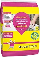 Argamassa Quartzolit Porc. E Psp 20kg Cinza Externa