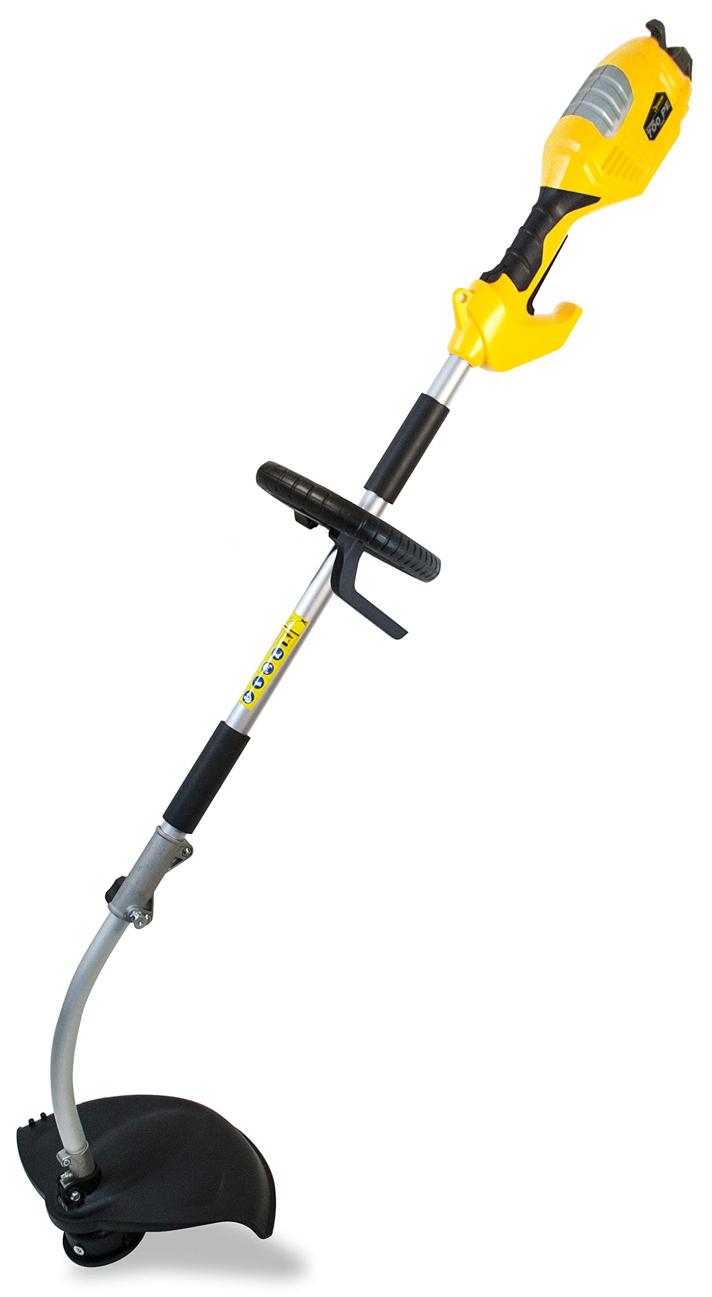 Garland XTRIM 700PE-V16 - Cortabordes eléctrico enchufable - Potencia 1.000 W, Peso 4,8 kg, Cabezal de Hilo semiautomático con 35 cm de Ancho de Corte, empuñadura Regulable y transmisión Desmontable.