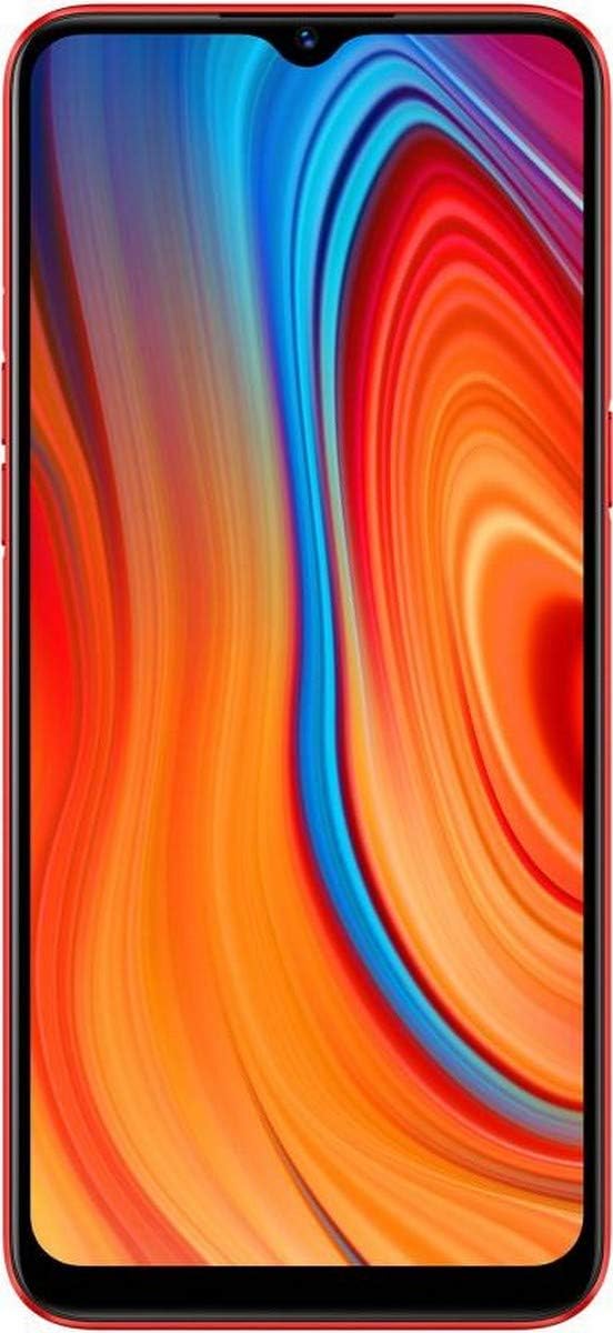 realme C3 4G LTE GSM Unlocked Global USA Latin Europe Dual Sim 6.5" HD+ Display, 5000mAh Battery, Helio G70 Triple Camera (w/Fast Car Charger Bundle) (NOT Verizon/Boost/CDMA) (Red, 32GB + 2GB Ram)
