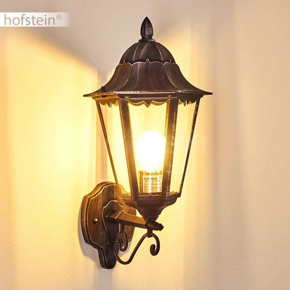 Lampada Da Parete Per Esterni Lignac, Lampada Verso L'alto In Stile