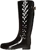 Botas de Lluvia Altas de Brillo Refinado con Acolchado 4