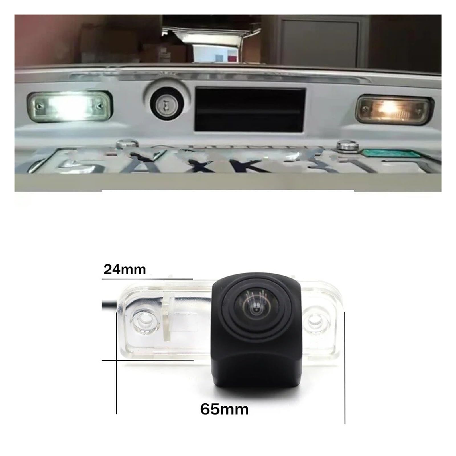 AHD 1080P Parking wsteczna kamera cofania samochodowa zamiennik dla Benz dla CLK dla CLS dla SLK SL klasa C209 A209 C219 R171 R230 kamera cofania CVBS 480P (AHD 1080P)
