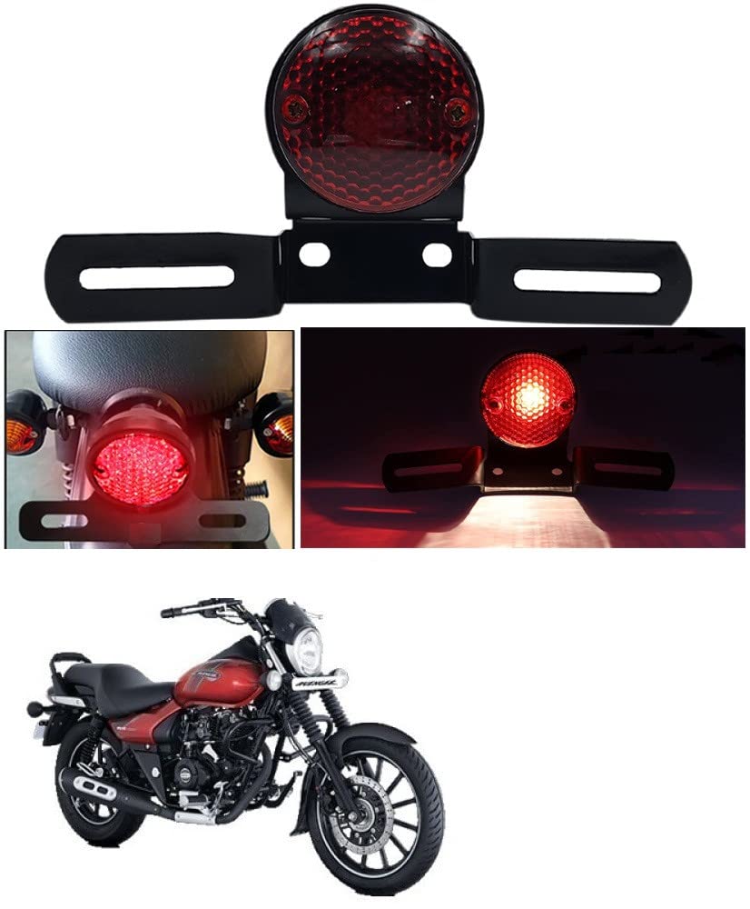 ZNEE SMART Brake Light Tail Light Stop Light LAMP Round Design Motorcycle for Bajaj Avenger 160 Street