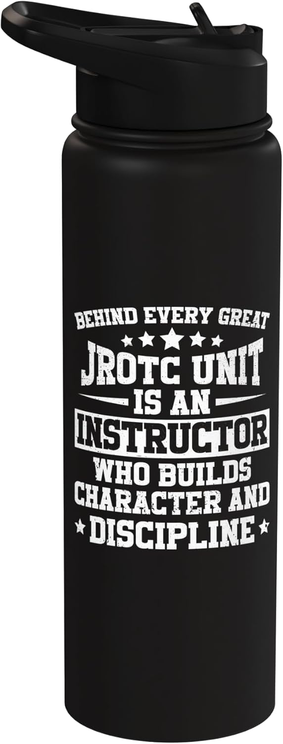 JROTC Instructor Stainless Steel Insulated Water Bottle