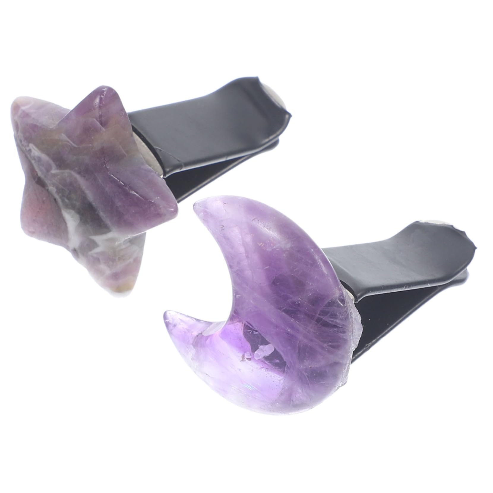 Supvox 10stücke Auto Lüftung Clips Mit Mond Und Stern Design Dekorative Luftauslass Clips Für Auto Einzigartiger Duftdiffusor Für Einfache Installation Werkzeuge