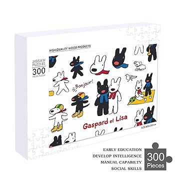 Amazon | リサとガスパール ジグソーパズル 300ピース パズル