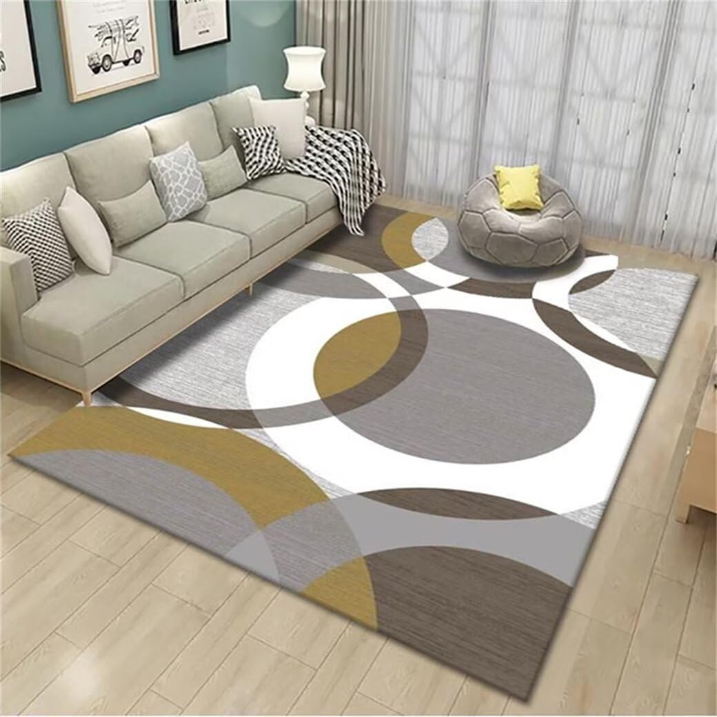 Tapis de couloir de salon moderne et decoration cuisine gris
