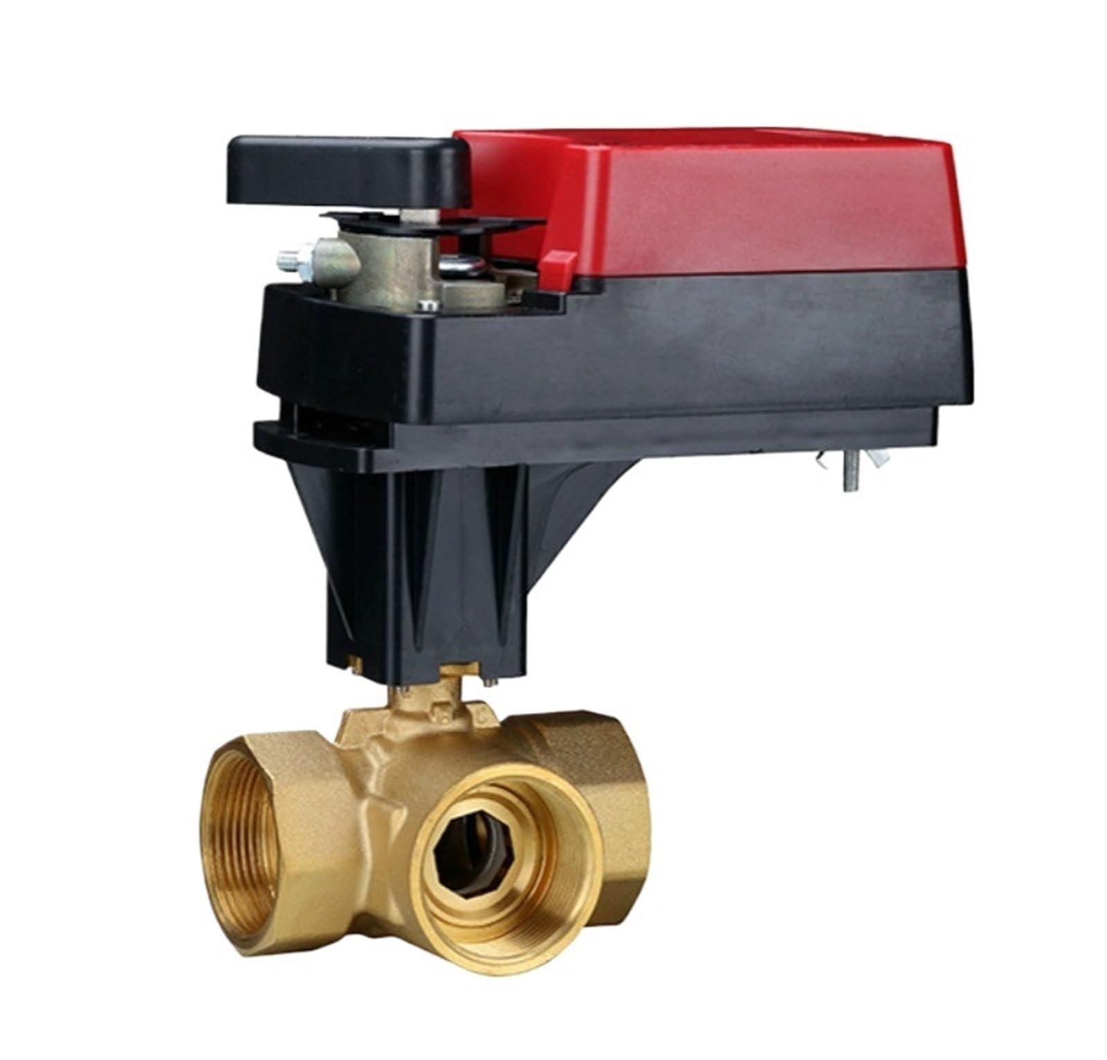 Vanne motorisée 2 voies DN25 régulation proportionnelle 220V pour chauffage