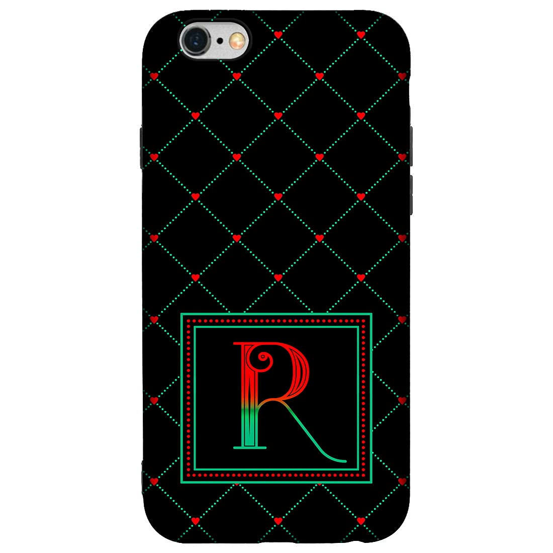 UNIQUE CASE Back Cover for Apple iPhone 6S (Design R) Amazon.in