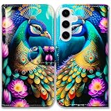 Bcov Peacock Mandala Galaxy A16 Wallet