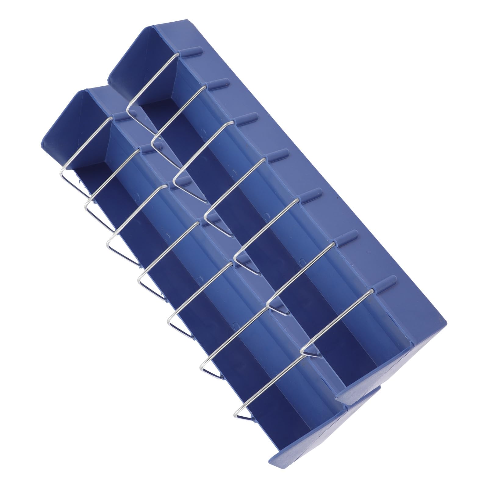 Homoyoyo Mangiatoia Anti-caduta in Plastica per Gabbia Piccioni 2 Pezzi 40 Cm, Ciotole Alimentazione Uccelli Lisce Resistenti, Accessorio per Pappagalli, Calopsitte e Galline