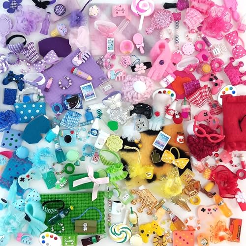 happyblockbuilder Accessories Craft Sets Random Lots Compatible with Littlest Pet Shop LPS Collectibles Pets NOT Included (6pc.)