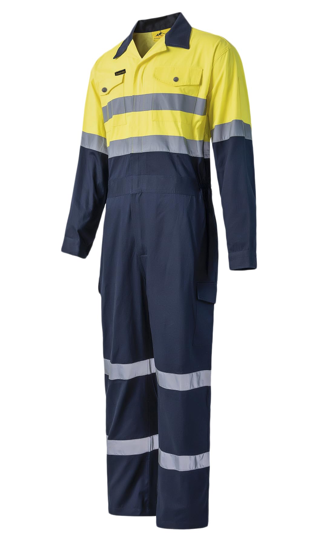 Reflektierender Herren-Overall, atmungsaktiv, Mechaniker-Jumpsuits, langärmelig, Arbeitsanzug, hohe Sichtbarkeit