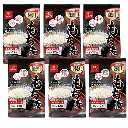 最安値 はくばく もち麦ごはん 600g 12包 6個の価格比較