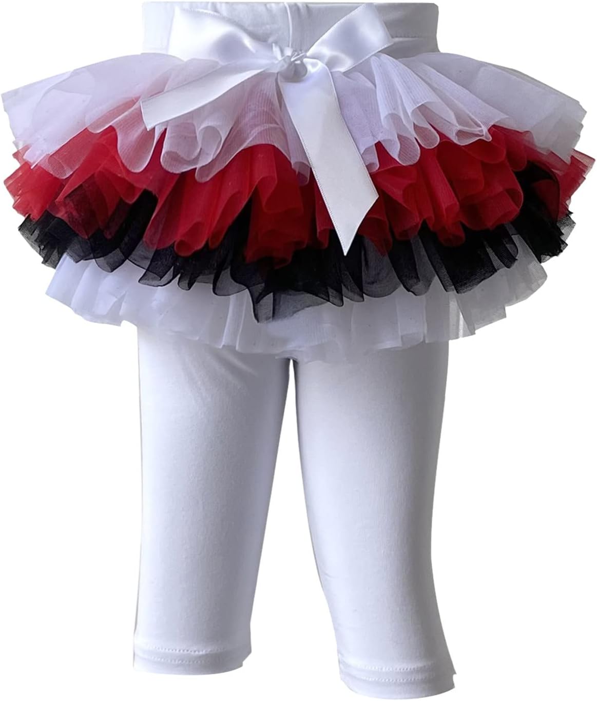 Dresses for Teens Girls Footless Leggings with Tutu Ruffle,Stretchy Cotton Pantskirt Toddler Girl Skirt Shorts