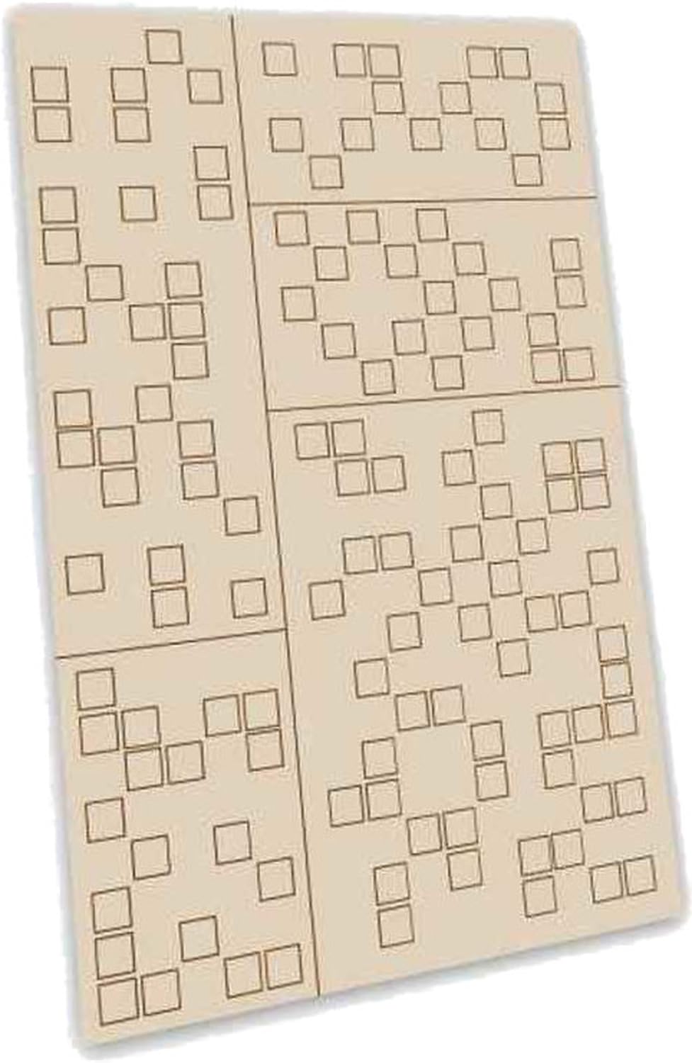 Pochoirs autocollants camouflage numérique pour un masquage net sans bavure 10738