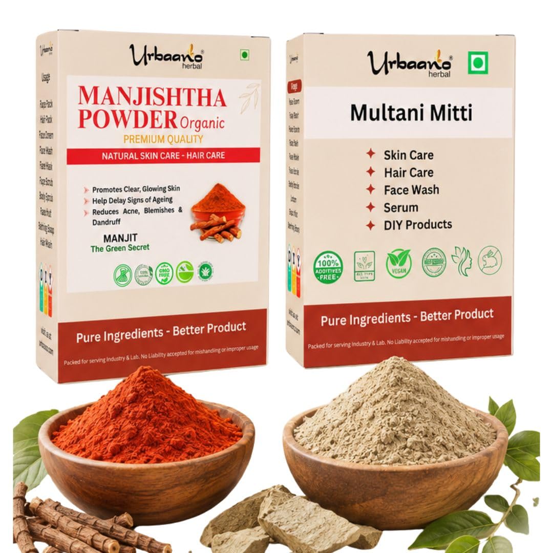 Organic Manjishtha Powder, Majith Powder, Indian Madder (150 Grams) - for Skin Lightening, Face pack, Hair and skin - Rubia cordifolia, Manjishta, Manjista — Amazon image 2