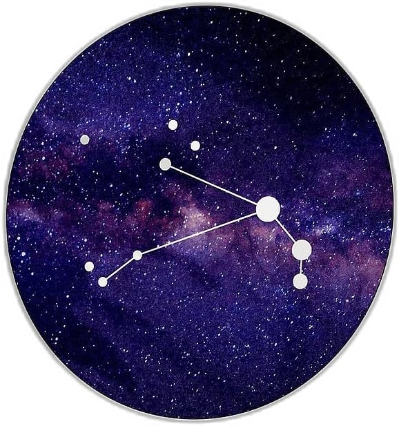 Aries Zodiac Astrology Constellation Art Print - Celestial Star Sign Wall Decor