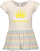 Kings Fall People Rise No Kings Protest Infant/Toddler Baby Rib Dress