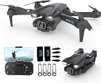 morlyrctooy IDEA12 Drón HD Kamerával Összecsukható FPV Quadcopter Kezdőknek 2 Akkumulátor 1