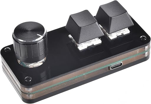 2/3/4/5 Macro Programmable Keyboard Mechanical Gaming Macro 1 Knob Keypad Hot Swap Gaming Production Line Test