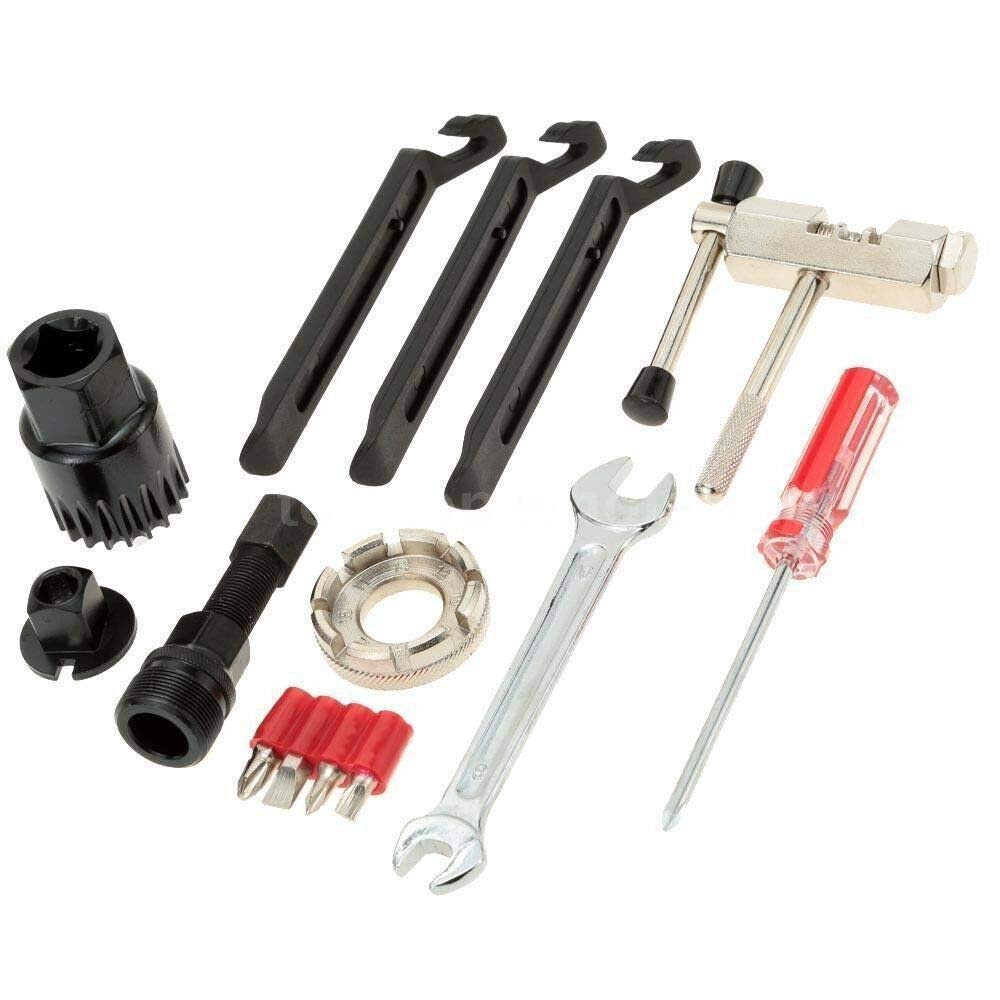 YONGYAO 44PCS Reparación Completa de Bicicletas y Bicicletas Herramientas Herramienta Kit Set Home Mechanic Cycling