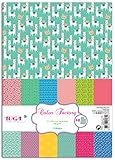 cactus origami tattoo Gama colore Factory: 1 surtido de 48 hojas de papel impresas a.
