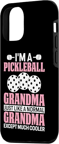 Miniatura 5 de Funda para iPhone 12 mini Pickleball Grandma Much Cooler Pickle Ball Player Case