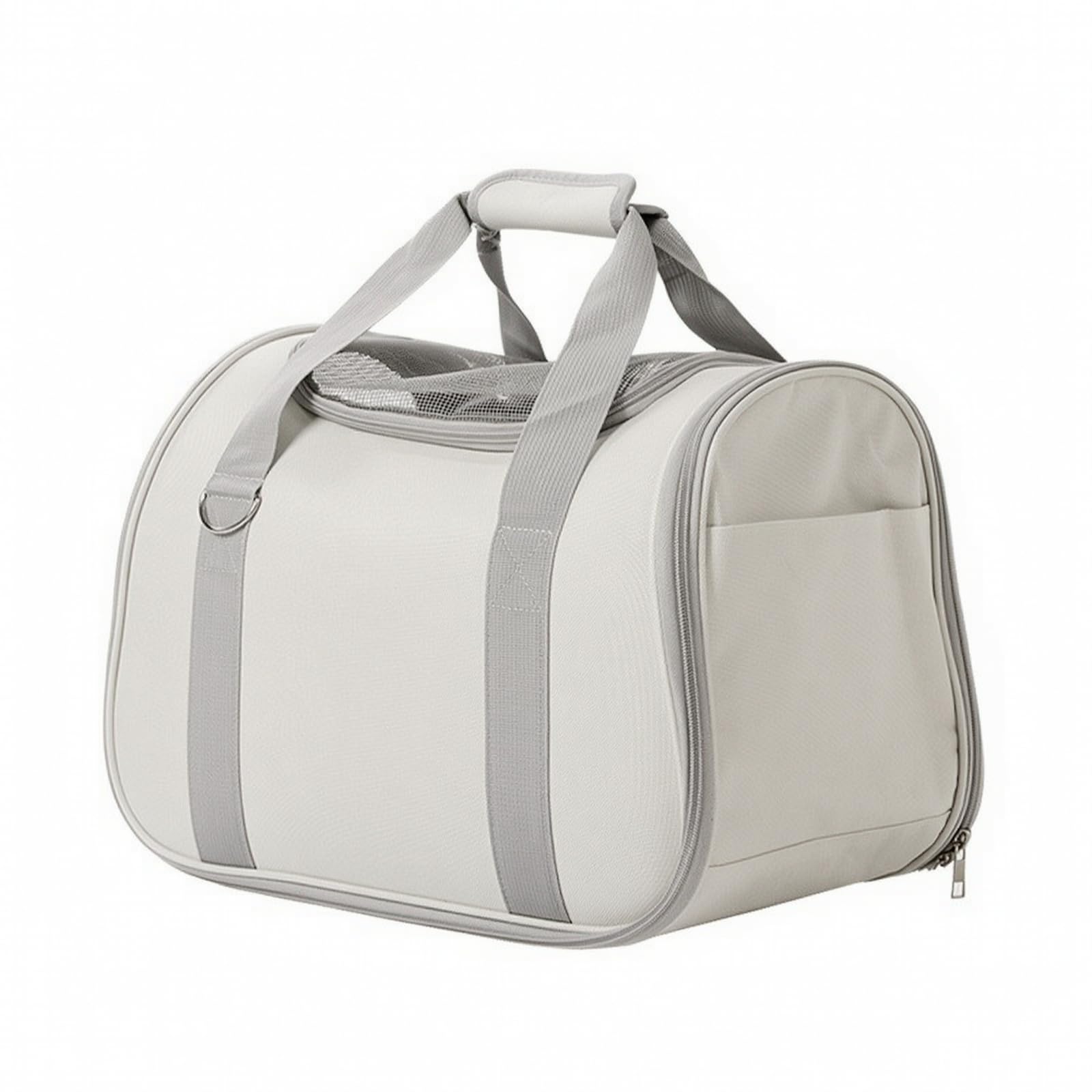 Katzenrucksack mit Bubble-Fenster, Tragetasche Mit Einer Schulterriemen, Beige, Maße Etwa 42 × 24 × 30 cm, Beige