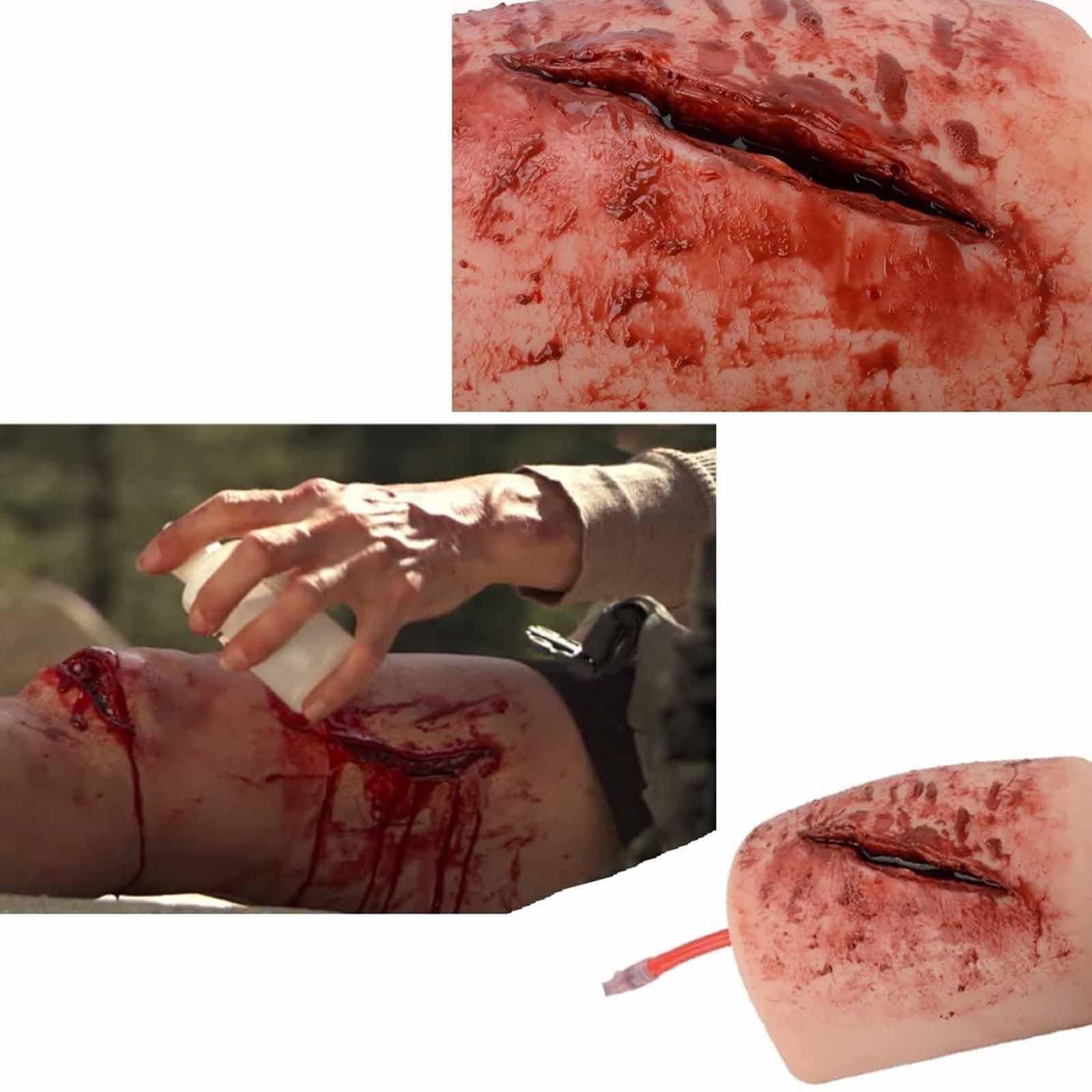 Modelo De Entrenamiento para Detener El Sangrado, Kit De Entrenamiento para Empaquetar Heridas En El Muslo, Modelo De Simulador De Laceración, Practicar Técnicas De Vendaje Hemostático