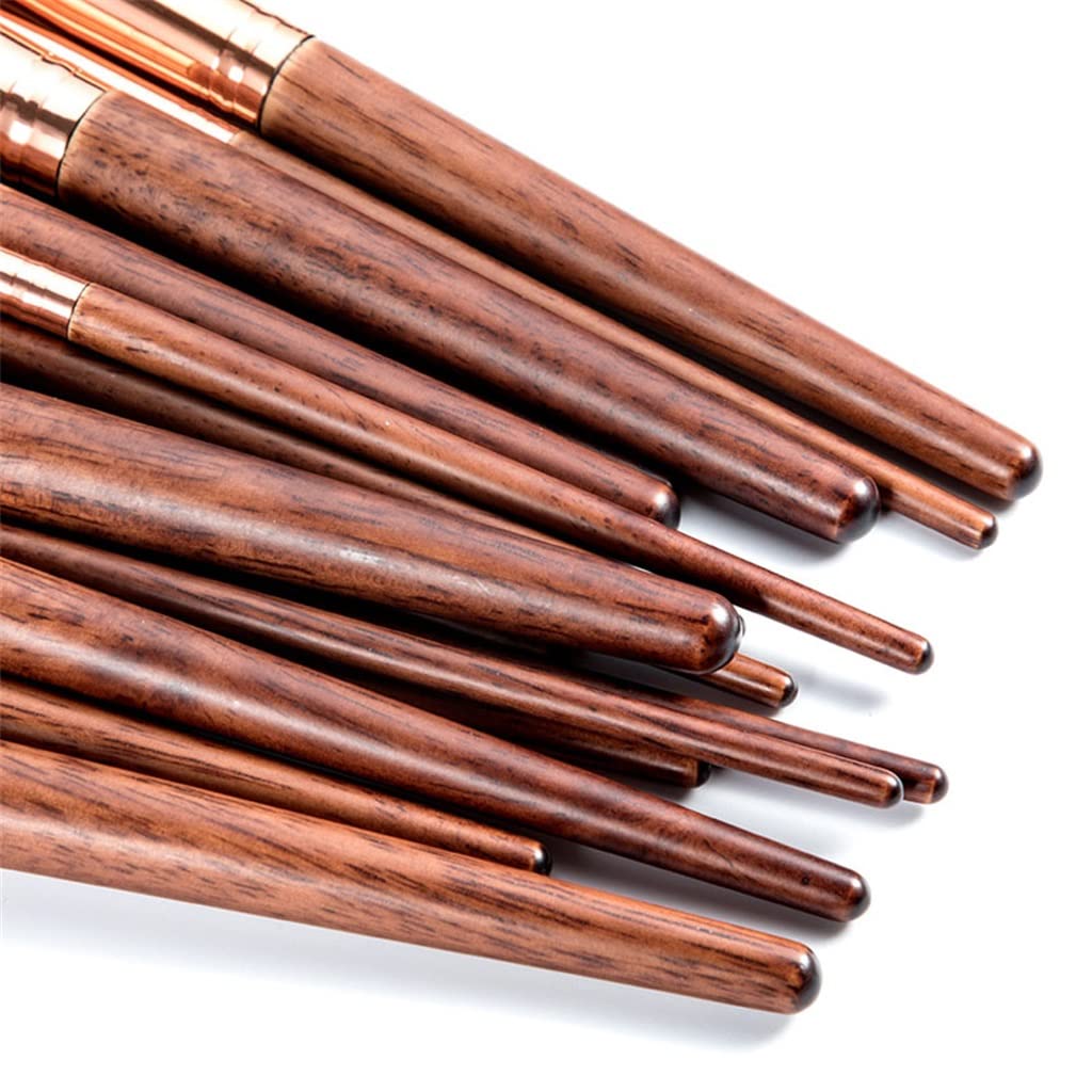 Professionelles 17-teiliges Make-up-Pinsel-Set für Lippen, Puder, Augen-Make-up-Pinsel, komplettes Set, Kosmetik-Schönheitswerkzeug, Mischpinsel