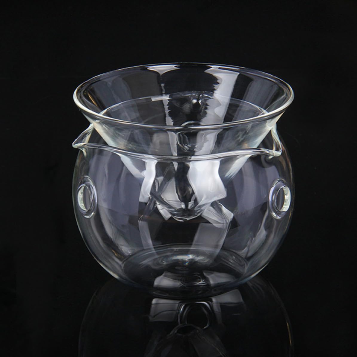 Gadpiparty Glass Salad Bowl Medium Size Keeps Food Fresh Chilled