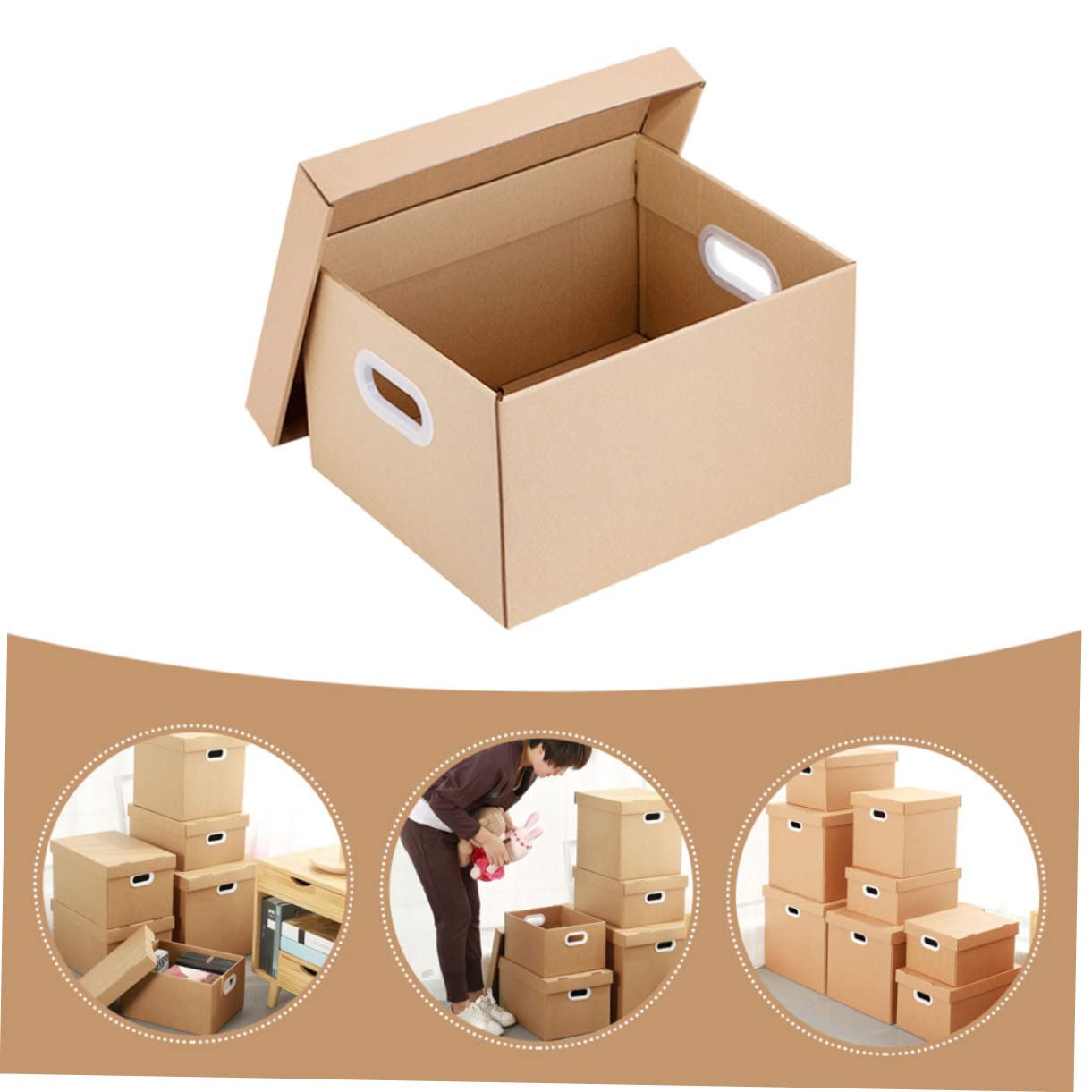 MAGICLULU Dokumentenbox für Schule und Büro Aktenorganizer Aufbewahrungskoffer für Dokumente Geldscheine Briefe Quittungen Rechnungen Formstabile Ablagebox aus Strapazierfähigem Material